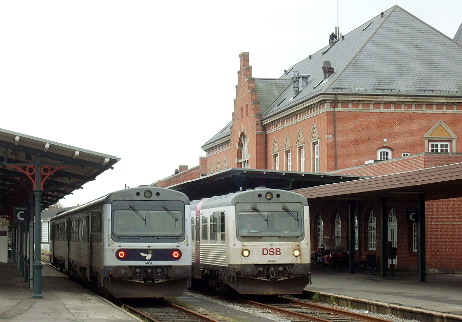 DSB MR 4031 und MR 4065 in Esbjerg